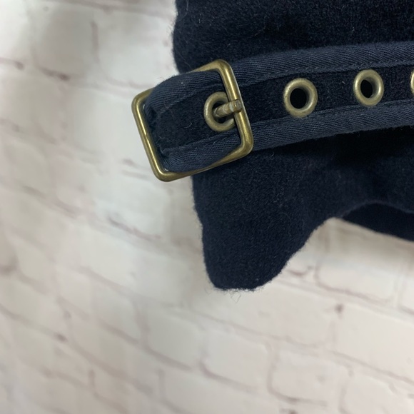 RARE Vintage Polo Ralph Lauren Navy Wool Blend Jacket Size XL Tall - Picture 3 of 5